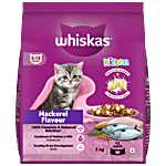 Whiskas Junior Mother Cat & Kitten 2-12 Months - Dry Cat Food, Mackerel Fish Flavour 3 kg