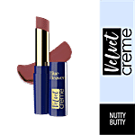 Blue Heaven Velvet Creme Lipstick - Long-Lasting, Smooth, Lightweight & Hydrating 3.5 g Nutty Butty