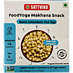 Sattviko Foodyoga Makhana Snack - Pink Salt & Pepper 40 g
