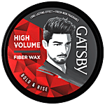Gatsby Hair Styling Fibre Wax - High Volume, Bold & Rise, Long Lasting Effect, Fresh New Fragrance 25 g