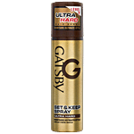 Gatsby Hair Spray Set & Keep - Ultra Hard, Maintains Ultimate Style Without Visible Residue 66 ml