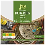Japa Bajra Rotis - Instant Ready To Eat, Soft Bhakri, Rich Source Of Calcium & Protein 300 g (5 pcs)