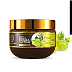 Khadi Natural Amla & Bhringraj Hair Mask - Anti-Hair Fall, SLS & Paraben Free, Powered Botanics 200 g