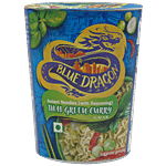 Blue Dragon Instant Cup Noodle Thai Green Curry For Home & Car Use 63 g 