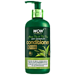 Wow Skin Science Green Tea & Tea Tree Shampoo - Clarify Scalp, Restore Hair Strength, For Dandruff-Prone Hair 300 ml