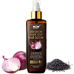 Wow Skin Science Onion Black Seed Hair Serum - Protects Dry, Dull Hair 100 ml 
