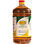 Ras Chekku Oil Chekku Gingelly/Sesame Oil - Argemone Oil Free, No Preservatives, For Cooking Use 2 L