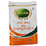 Arome Fine Dine Elite Basmati Rice - Long & Fluffy, Slender & Non-Sticky 1 kg 