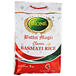 Arome Buffet Magic Classic Basmati Rice - Long & Fluffy, Slender & Non-Sticky 5 kg 