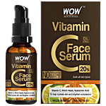 Wow Skin Science Vitamin C Face Serum - Hydrates Skin, Brightens Complexion, Oil-Free 15 ml 