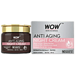 Wow Skin Science Anti-Aging Night Cream - Nourishing, For All Skin Types, No Parabens 50 ml 
