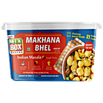 Pravin Mixbox  Makhana Bhel - With Chutney, Indian Masala, Spicy & Chatpata, Ready To Eat 80 g Tub
