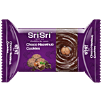 Sri Sri Tattva Choco Hazelnut Cookies - Teatime Snack, For Diet Conscious 50 g