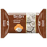 Sri Sri Tattva Coconut Cookies - Teatime Snack, For Diet Conscious 50 g