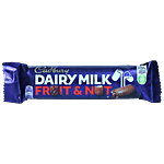 Cadbury Imported Dairy Milk - Fruit & Nut Imported, Imported, Rich Classic Taste 49 g