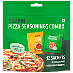 SNAPIN Pizza Seasoning Combo - Oregano & Chilli Flakes, Enhances Flavour 2 g (Pack of 12)