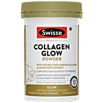 Swisse Beauty - Collagen Glow Powder, With Hydrolised Marine Collagen, Grape Seed Extract 90 g 