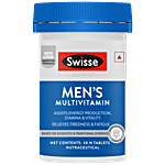 Swisse Ultivite - Menâ€™s Multivitamin Tablets, With 36 Herbs, Vitamins & Minerals, For Immunity, Relieving Fatigue 30 pcs 