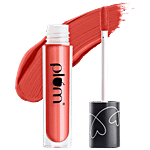 Plum Matte In Heaven Liquid Lipstick - Non-Drying, Smudge-Proof, 100% Vegan & Cruelty-Free 4.5 ml Cinnamon Pop-123