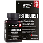 WOW Life Science  Testoboost Capsule - Helps Restore Muscle Ma 60 pcs 