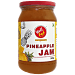 Well Fed Pineapple Jam - Smooth Texture, Fingerlickin Flavour 500 g 