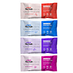 The Whole Truth Vegan Energy Bars - Fudge All, Assorted Flavours, No Added Sugar & Preservatives 40 g (Pack of 6)