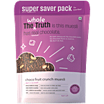 The Whole Truth Choco Fruit Crunch Muesli - Super Saver Pack 750 g
