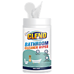 Cleno Bathroom Cleaner Wet Wipes - For Showers, Wash-Basins, Floors, Taps, Commodes, Glass 50 pcs