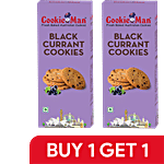 CookieMan Black Currant Cookies 150 g (Buy 1 Get 1)