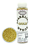 Confect Gold Sparkling Sugar - Vegan, Gluten Free & Jain Friendly 100 g