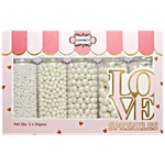 Confect Disco Ball Sprinkles DB - Love For Baking 100 g (5 pcs x 20 g each)