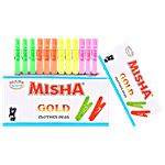 SINCO Misha Multicolor Plastic Cloth Clips Pegs 1 pc (Set of 12)