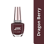 Auric Select Nail Lacquer - Rich Pigment, Premium Quality 15 ml Dragon Berry