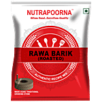Nutrapoorna Roasted Rawa Barik - Premium, Fresh, Rich In Nutrients 500 g Pouch