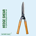 Natures Plus Hedge Shear - With Wooden Handle 1 pc