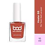 Bad Company No Toxin Nail Lacquer - Long-Lasting, Pigmented 10 ml Healer 68