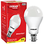 Eveready LED Bulb - 9W, B22, Warm White/Golden Yellow, Durable, Long Life Span 1 pc
