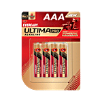 Eveready Ultima Pro Alkaline AAA Battery 4 pcs