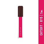 ColorBar Power Kiss Vegan Matte Lipcolor - Lightweight, Long-lasting Formula, Intense Pigment 5 ml Catsuit - 015
