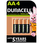 Duracell Rechargeable AA 2500mAh batteries 4 pcs Blister Pack