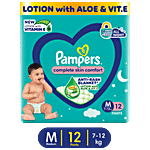 Pampers  Diaper Pants - Medium, All Round Protection, Anti-rash Blanket, New & Improved 11 pcs 