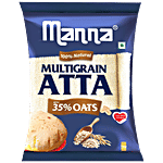 Manna Multigrain Atta - With 35% Oats, Loaded With Nutrients, Reduces Cholestrol 1 kg