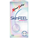 KamaSutra Skin Feel Thinnest Condoms - Safe & Comfortable 10 pc 