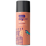 Asian Paints EzyCR8 Apcolite Enamel Paint Spray - Black, Fast Drying, Multi-Surface Use On Metal, Wood, Canvas 400 ml 