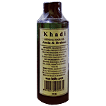 Khadi Herbal Amla & Brahmi Hair Oil - Improves Quality, Provides Strength 210 ml
