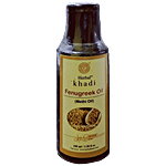 Khadi Herbal Fenugreek/Methi Oil - Promotes Healthy & Strong Hair 100 ml