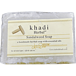 Khadi Herbal Sandalwood Soap - Helps Treat Acne & Dry Skin 125 ml