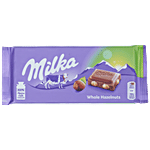 Milka Whole Hazelnuts Milk Chocolate 100 g 