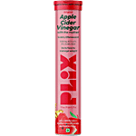 Plix Apple Cider Vinegar 15 Effervescent Tablets Watermelon Flavour With Vitamin B12, Neutraceutical 63 g