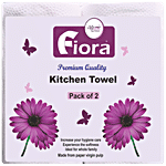 Fiora Kitchen Towel - 2 Ply 200 pcs (Pack of 2)